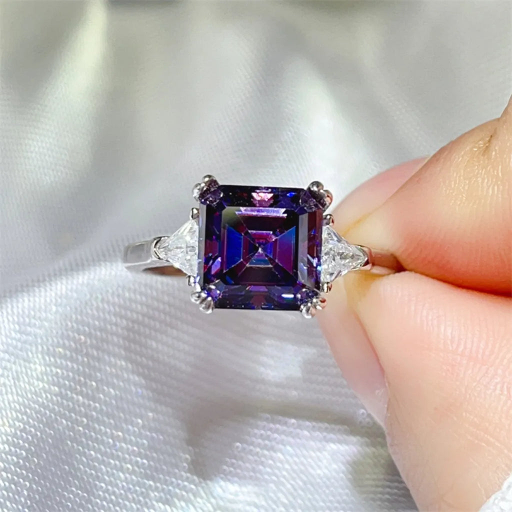 3 Carat Moissanite 925 Sterling Silver Ring