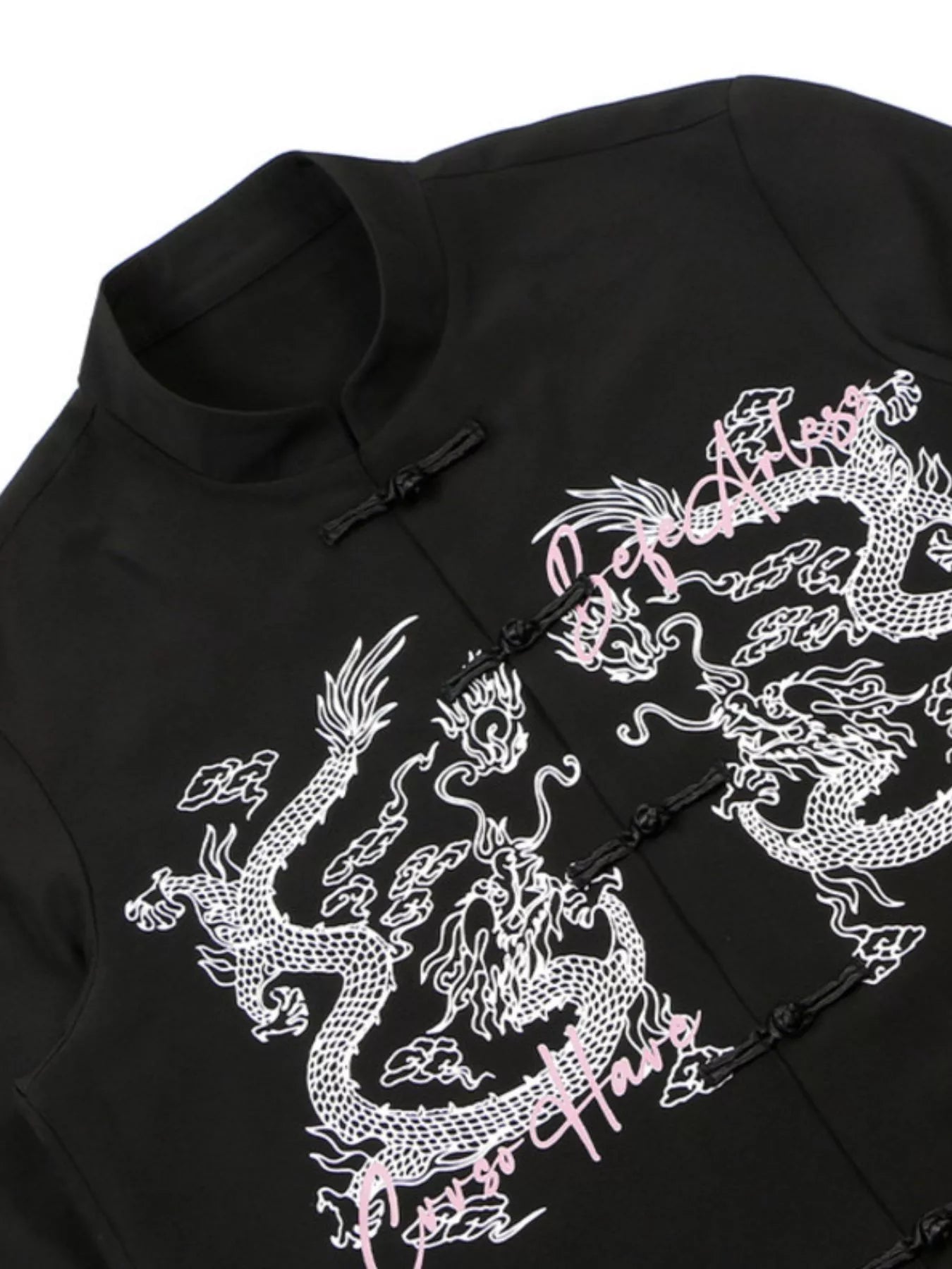 Men's Dragon Chinese Style Button Up Shirt