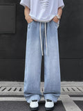 Men's Full Size Wide Leg Jeans Plus Size