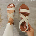 Open Toe Crisscross Sandals
