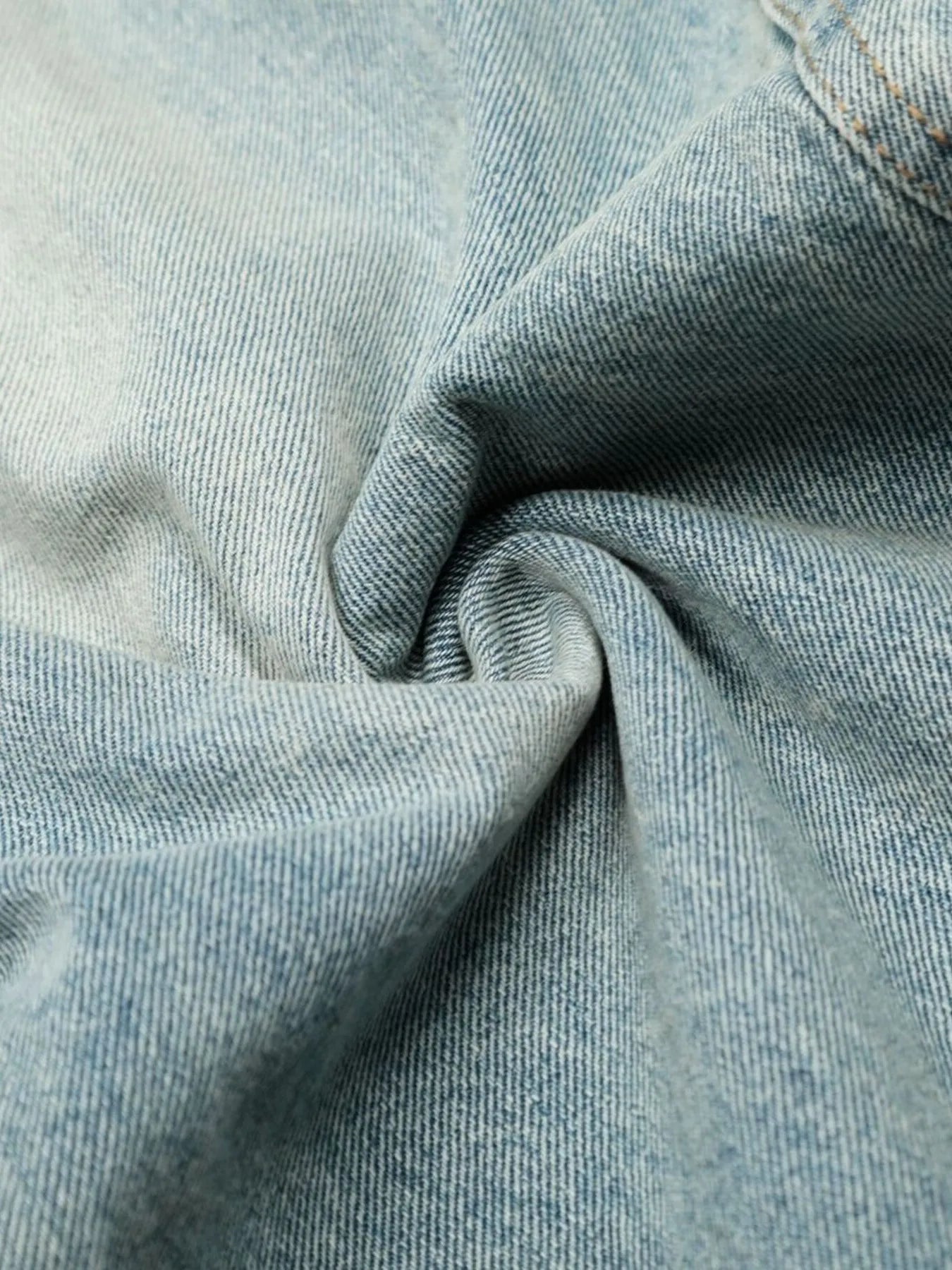Men's Washed Wide Leg Baggy Jeans