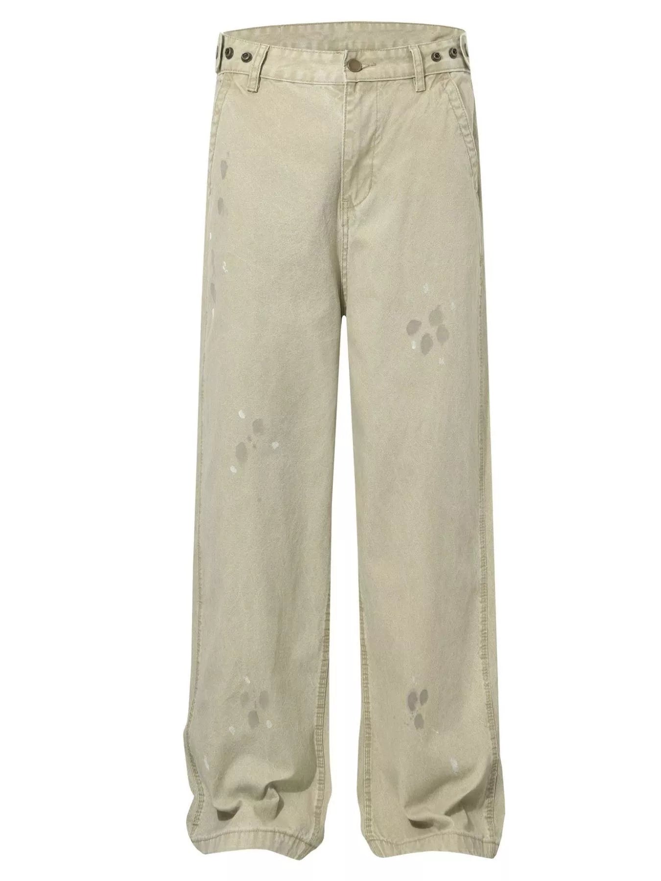 Men's Ink-Splash Loose Fit Pants