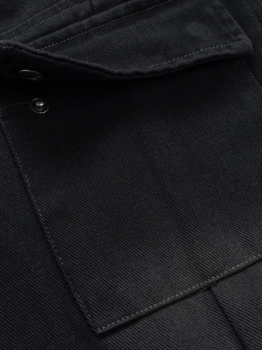 Men's Wide Leg Detachable Cargo Jeans with Multi-Pockets