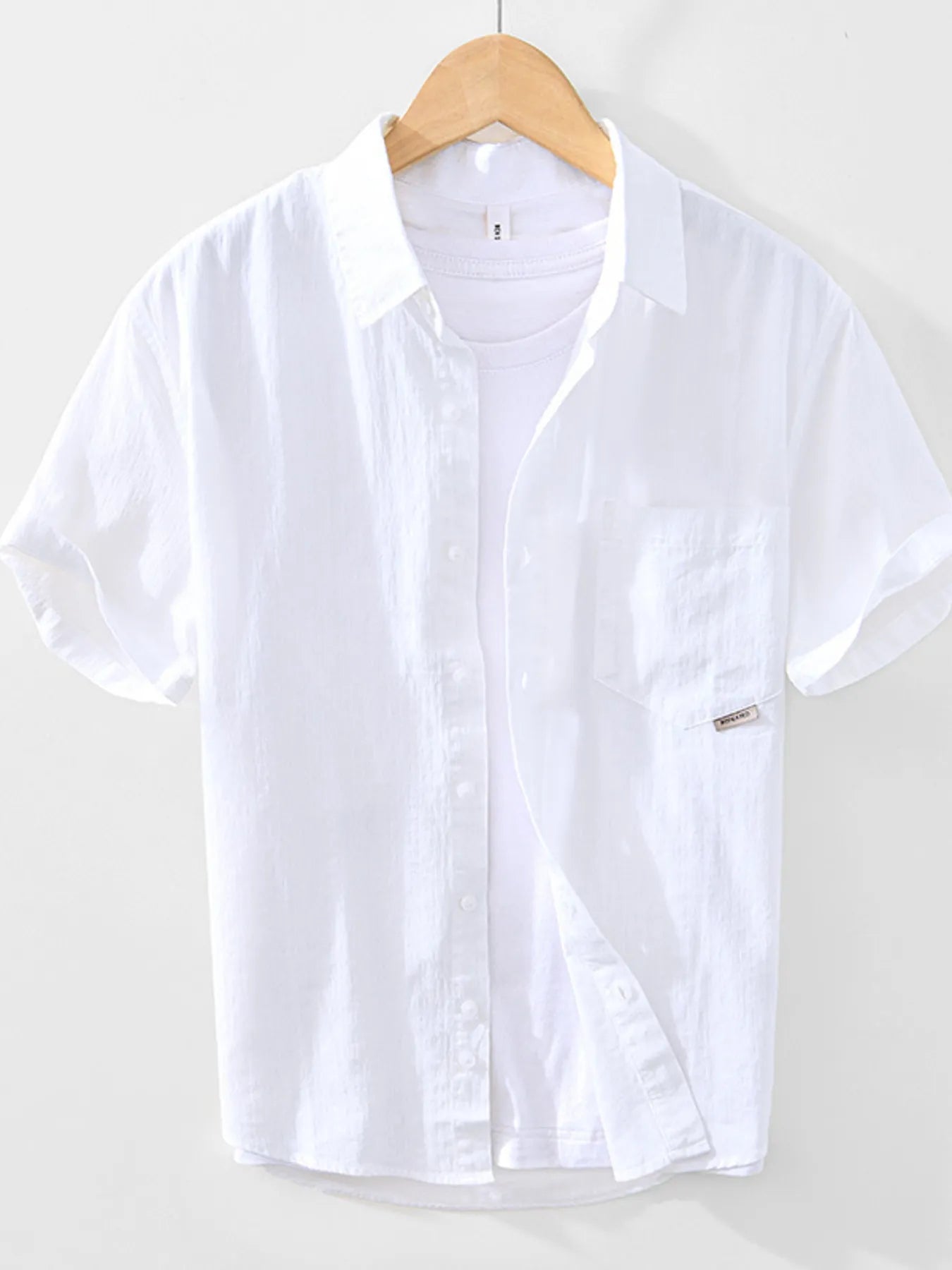 Men's Button Up Short Sleeve Shirt