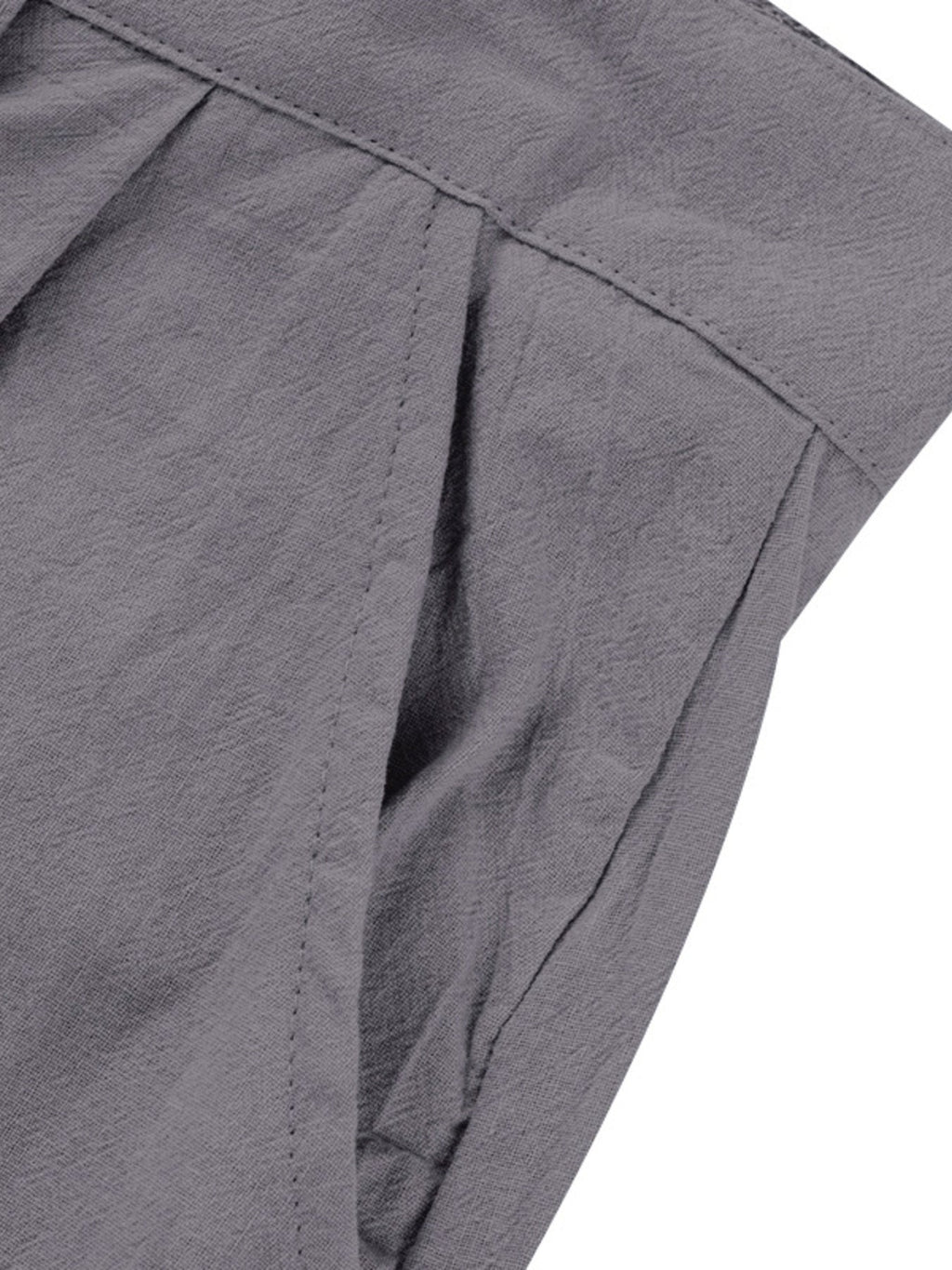 Men's Full Size Relaxed Fit Pleated Pants Plus Size