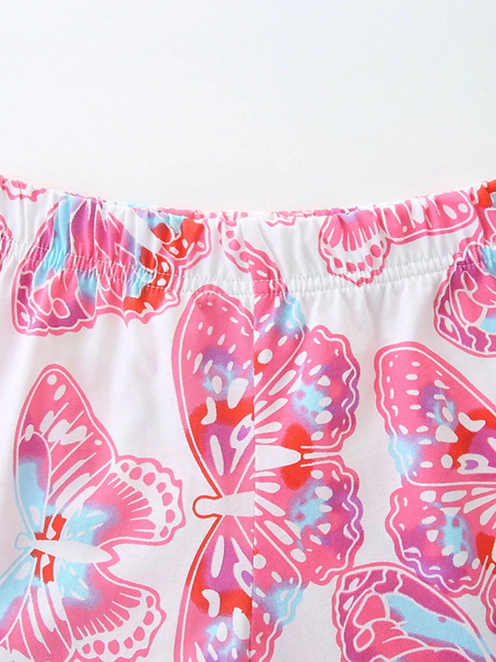 Children's Butterfly Top and Shorts Set