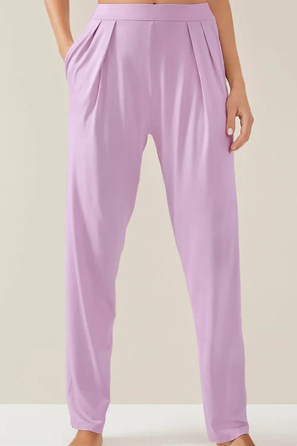 Buttery-Soft Surplice Long Sleeve Top and Pants Set