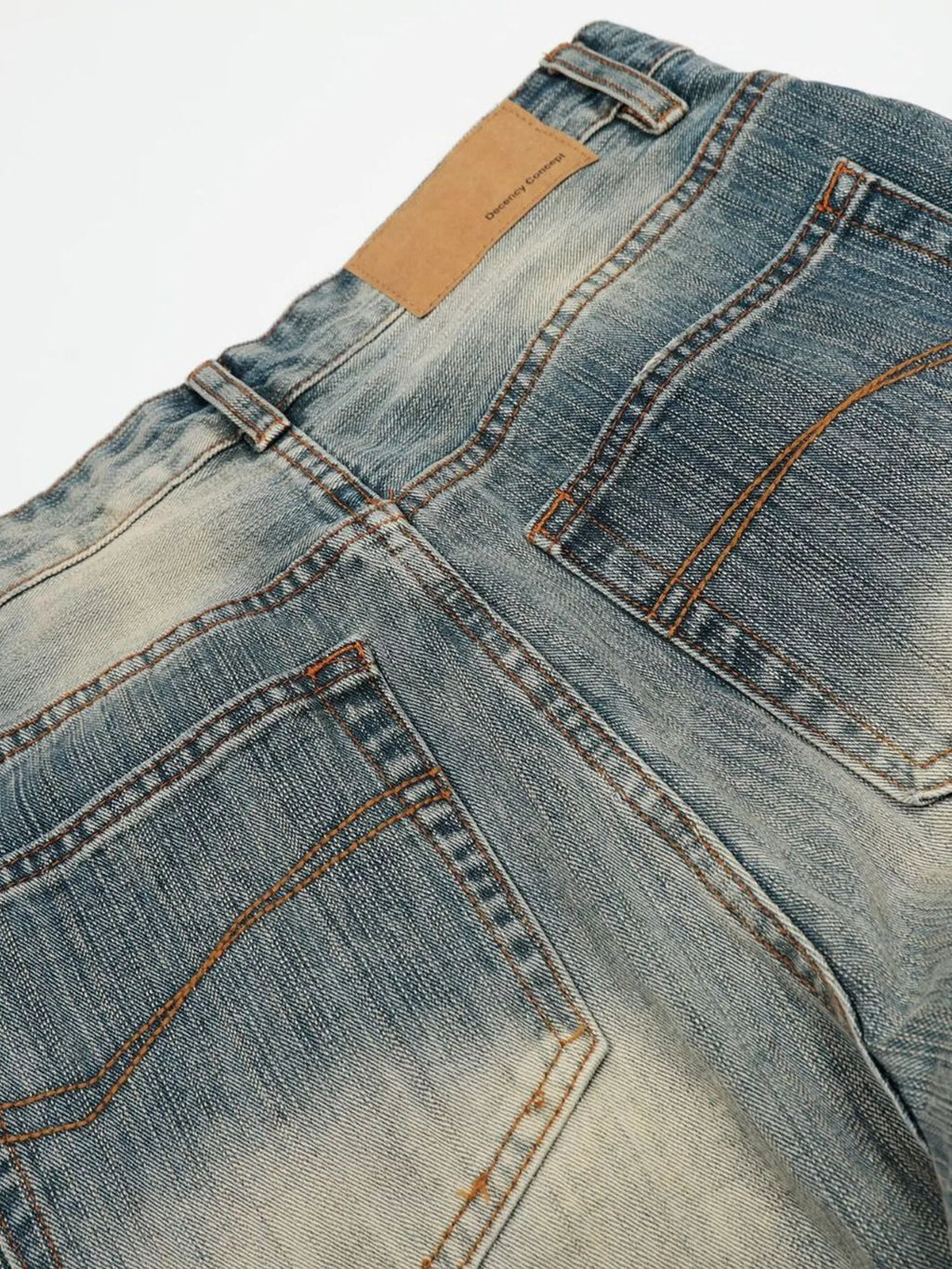 Men's Vintage Washed Baggy Jeans