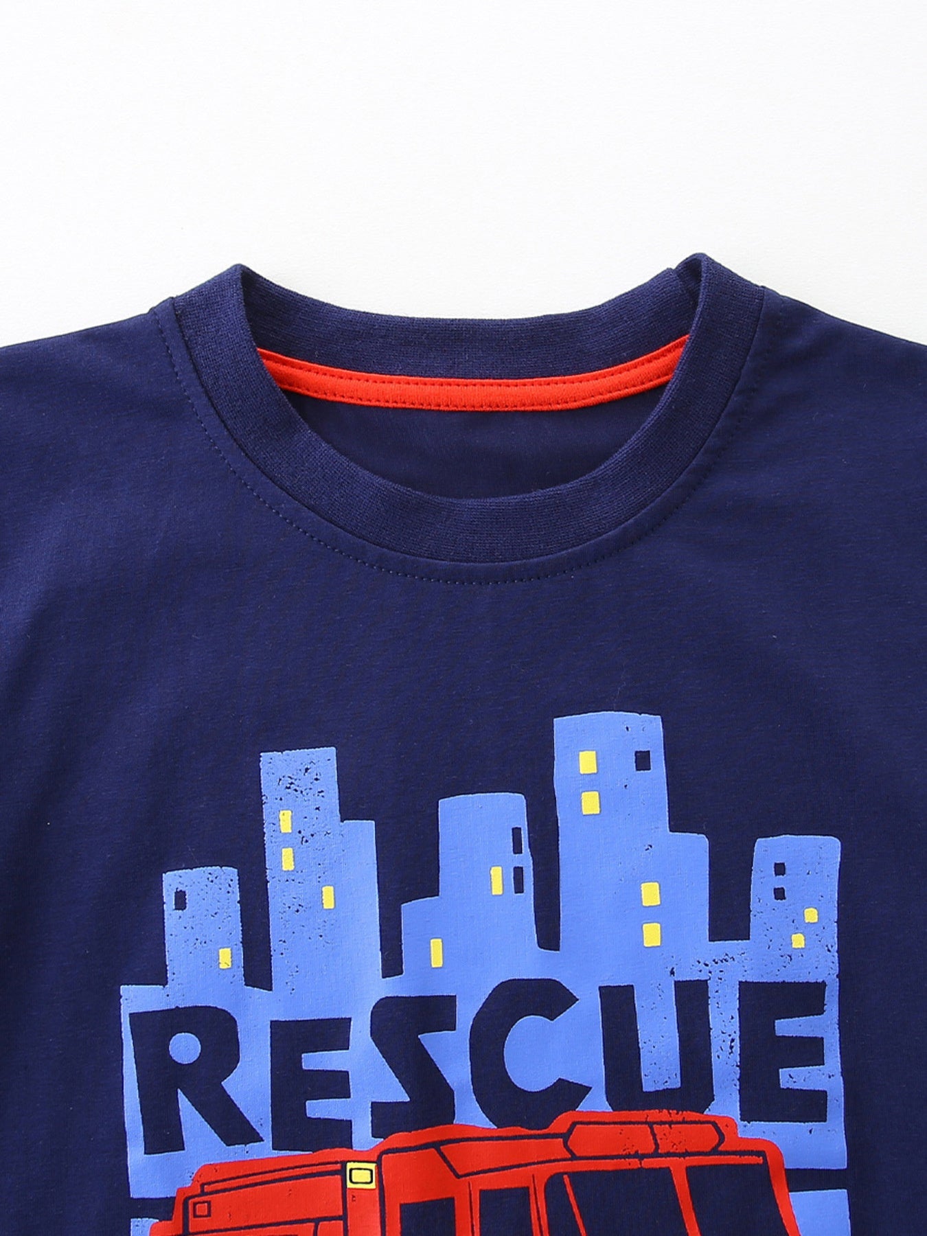 Children's Rescue Team Graphic Short Sleeve T-Shirt