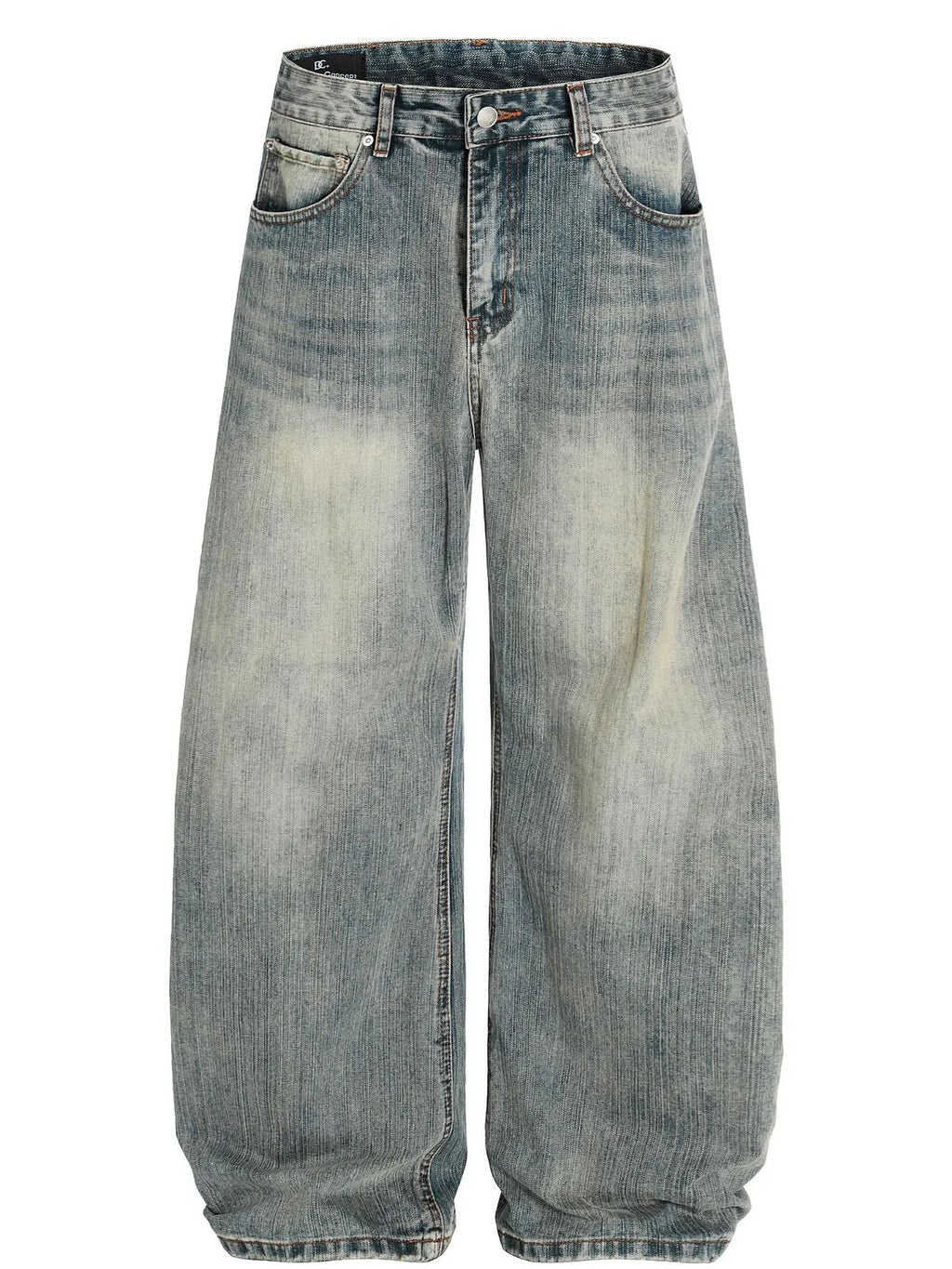 Men's Vintage Washed Baggy Jeans