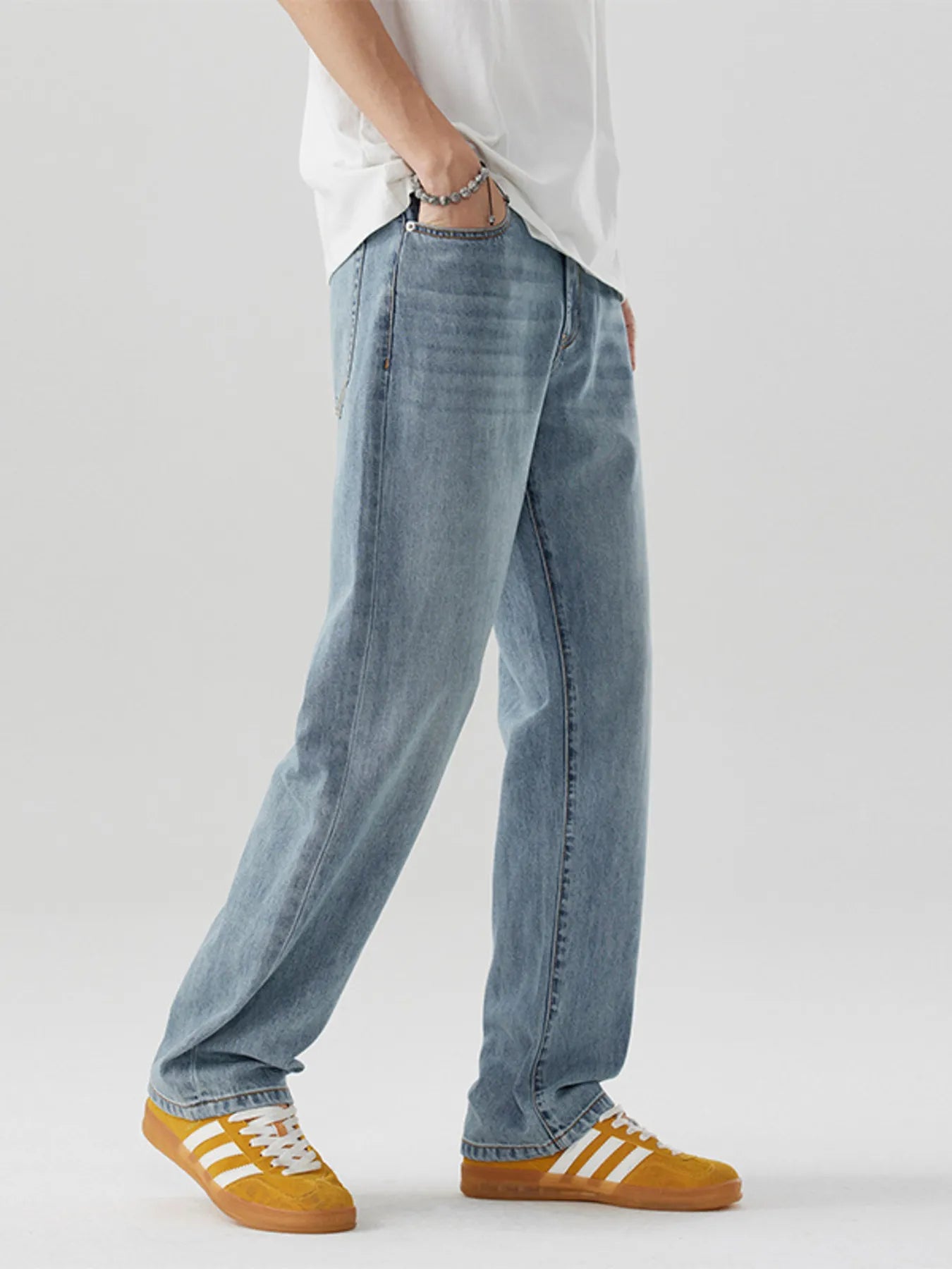Men's Wash Relaxed Fit Jeans