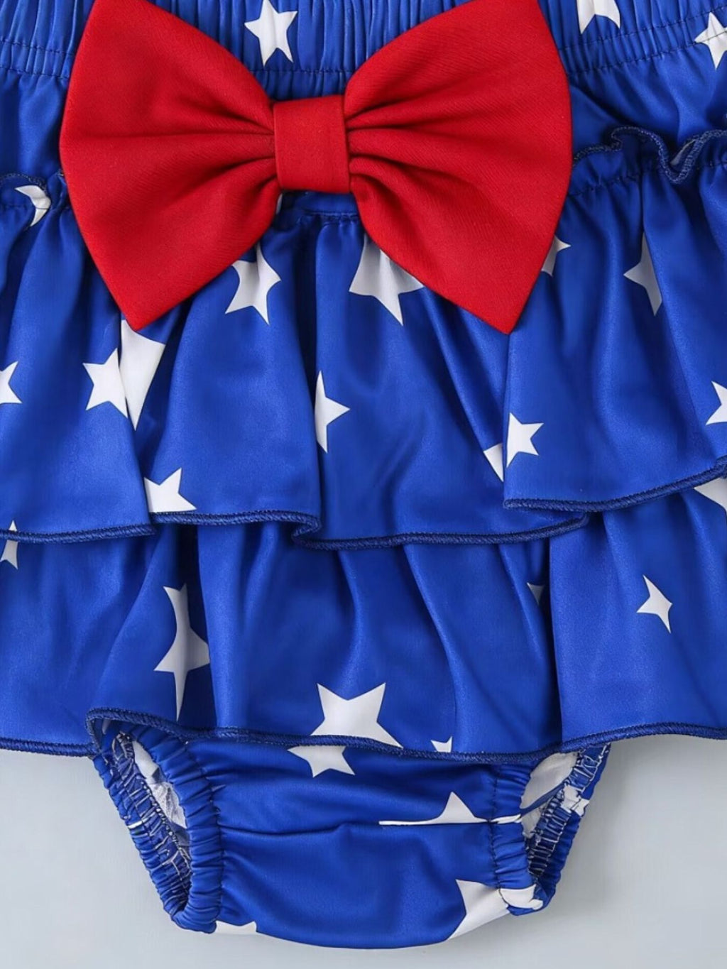 Children's Patriotic Print Three-Piece Set