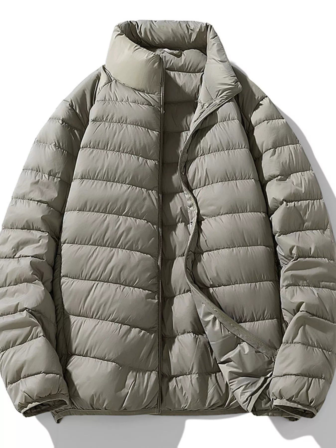 Men's Plus Size Lightweight Zip Up Jacket