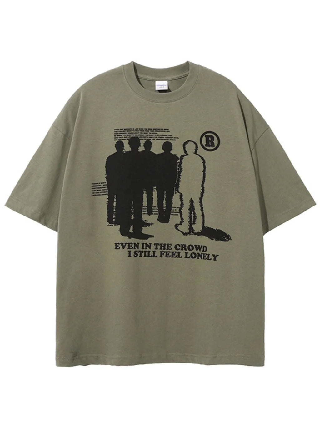 Men's Graphic Round Neck Short Sleeve T-Shirt