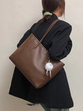 PU Leather Shoulder Bag