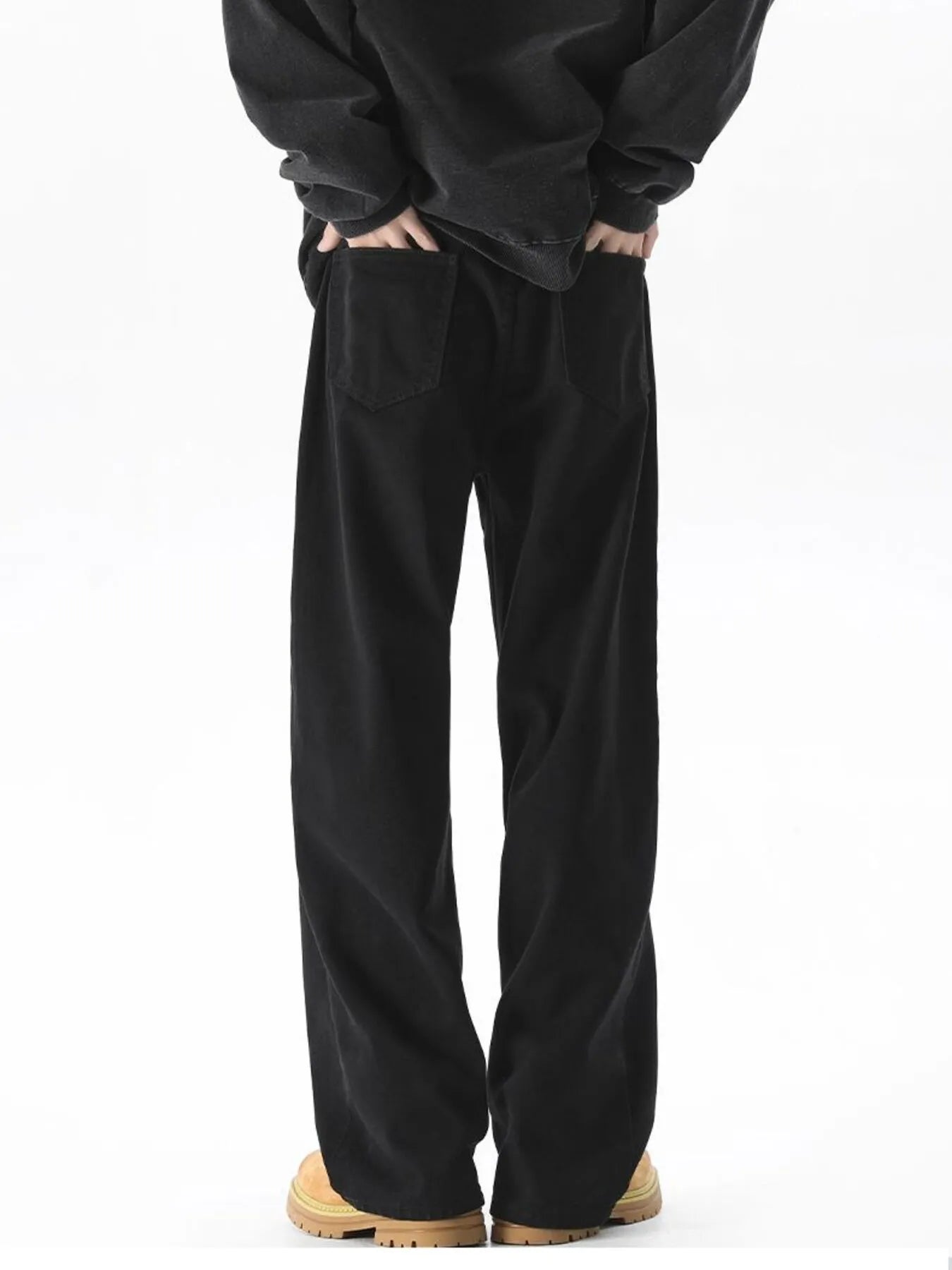 Men's Full Size Wide Leg Jeans Plus Size