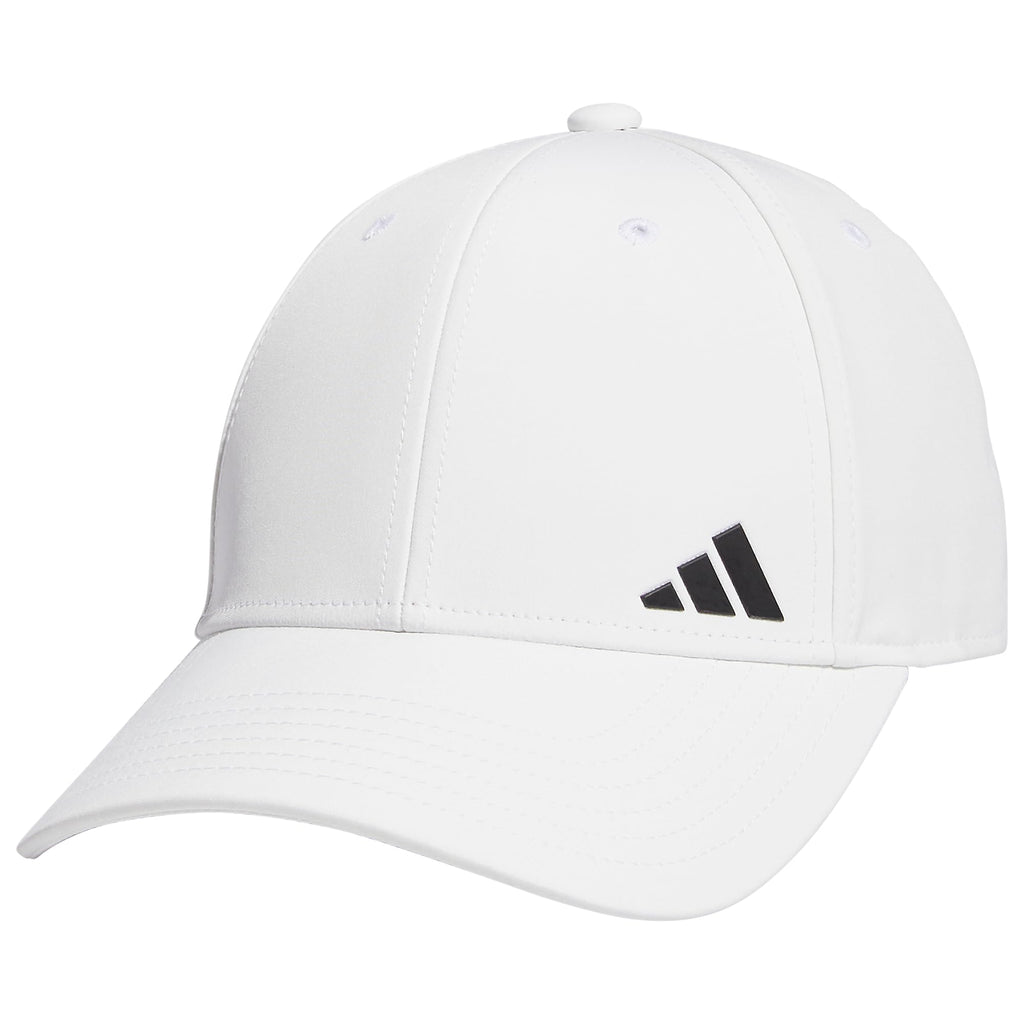 adidas Womens Backless Ponytail Hat Adjustable Fit Baseball Cap White/Black One Size