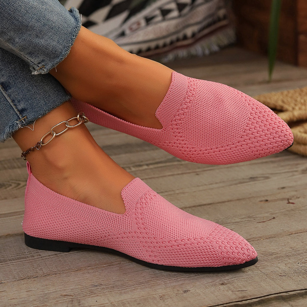 Pointed-Toe Slip-Ons