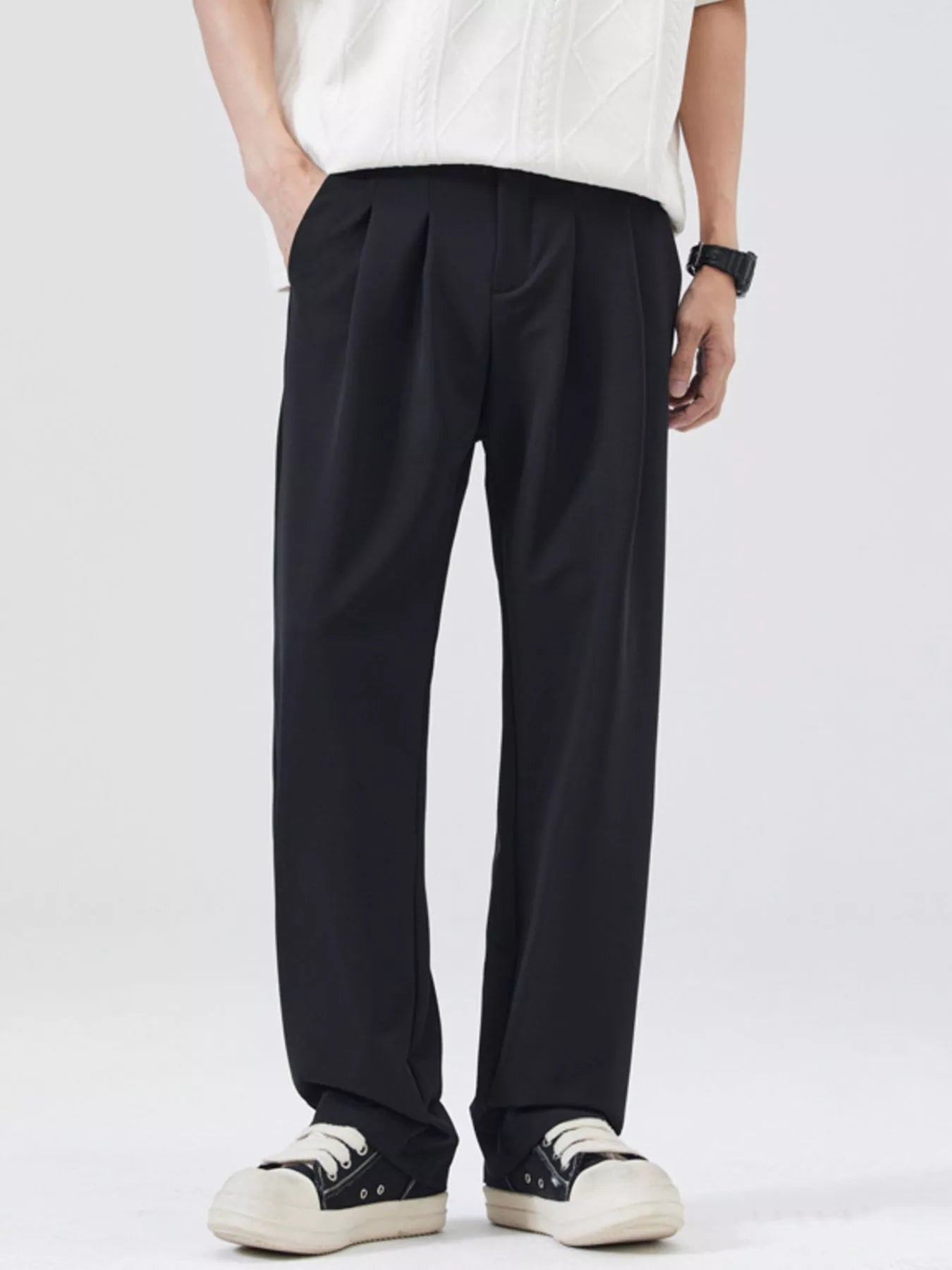 Men's Full Size Relaxed Fit Casual Pants Plus Size