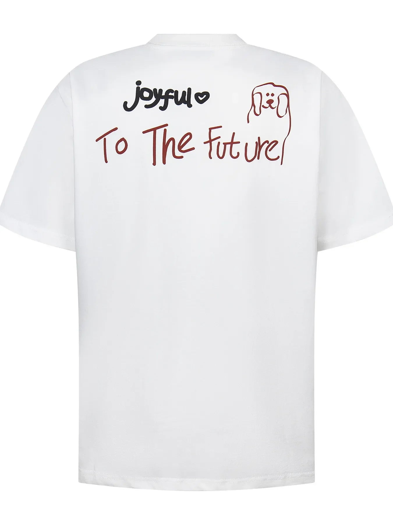 Men's Graphic Dog Casual T-Shirt