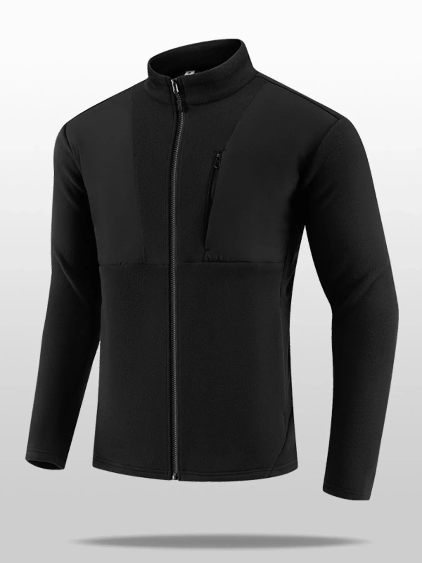 Men's Plus Size Full-Zip Fleece Jacket