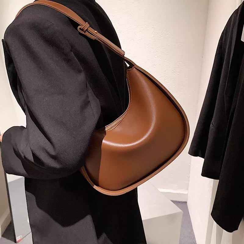 PU Leather Shoulder Bag