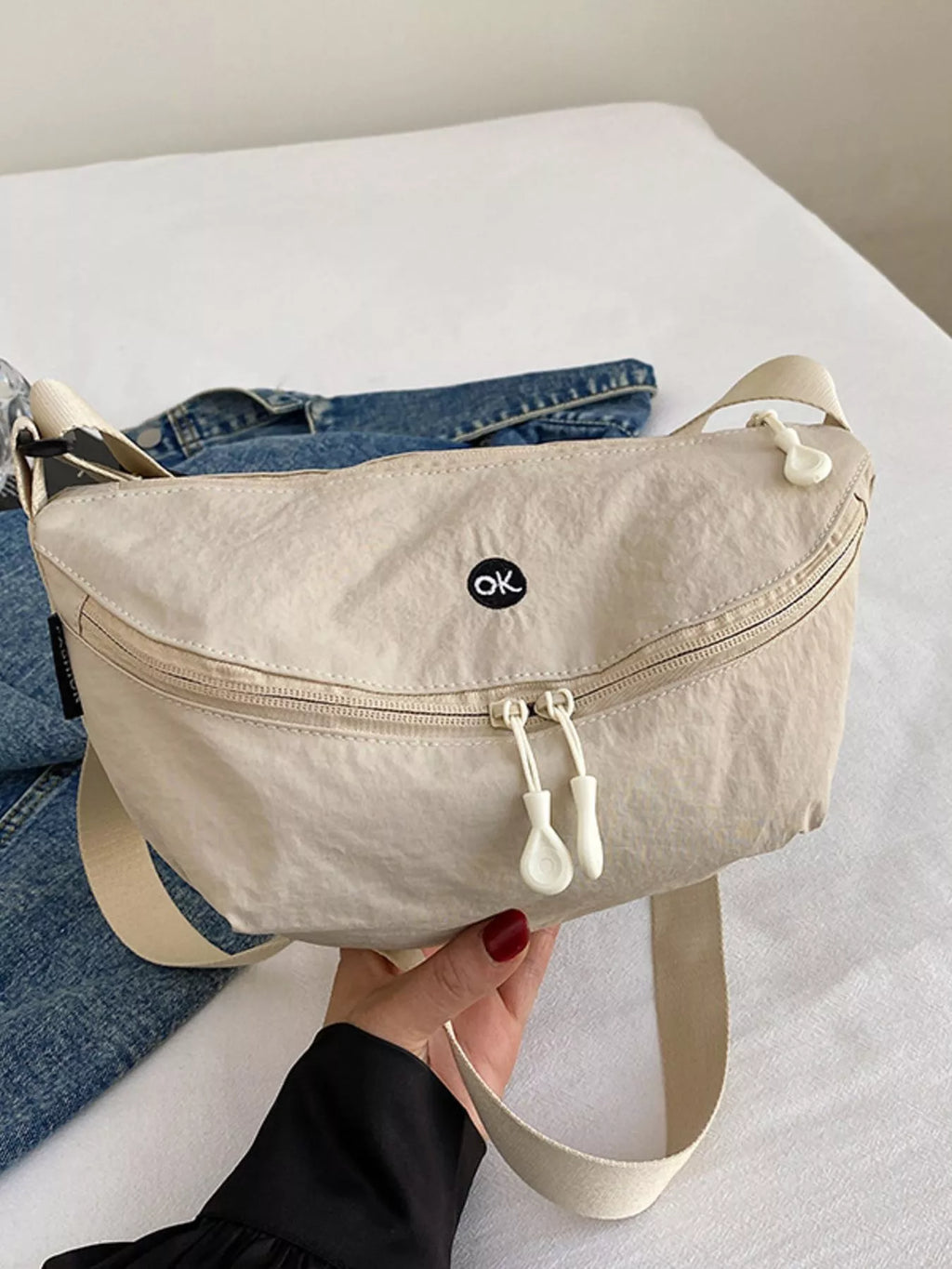 Lightweight Canvas Sling Bag