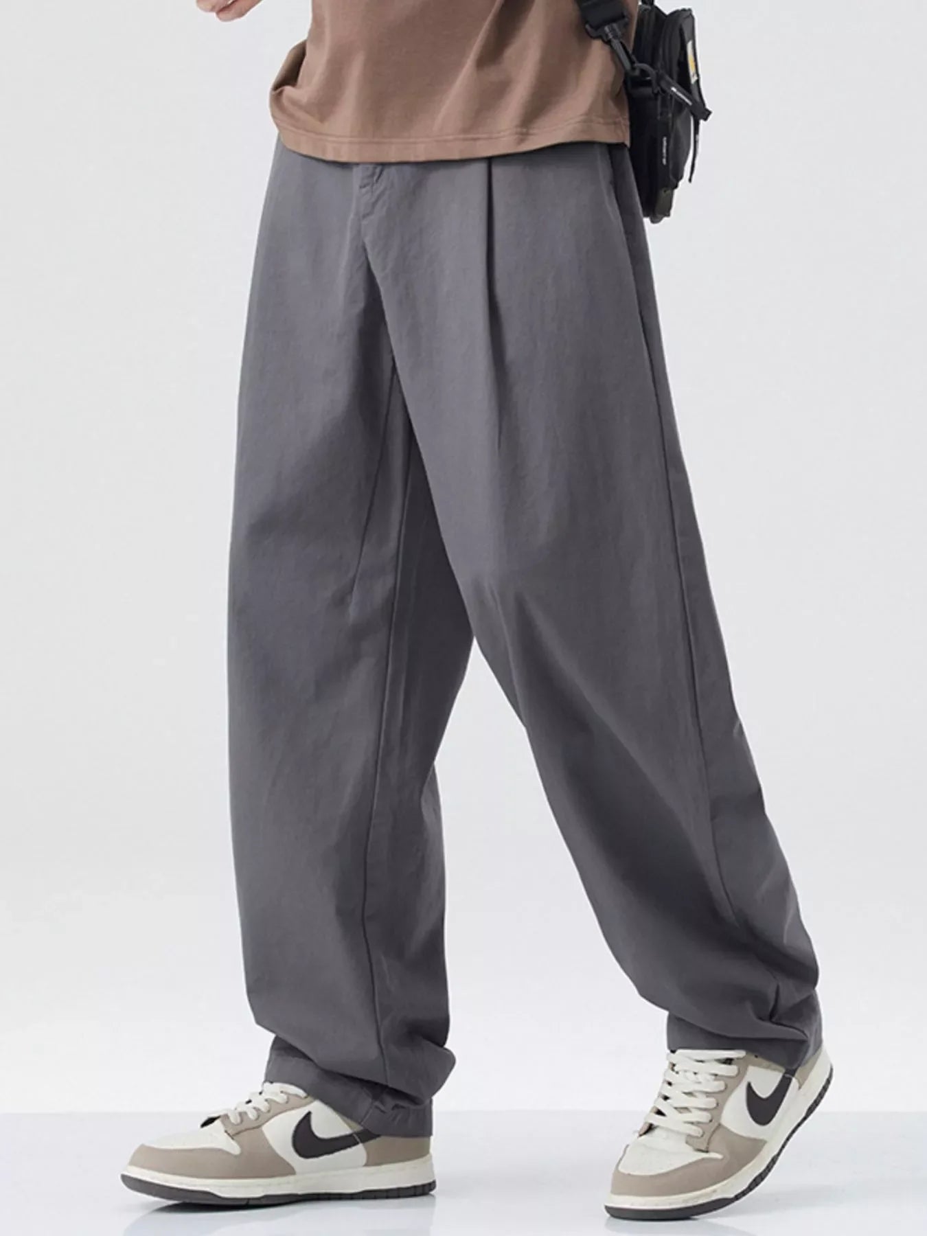 Men's Wide Leg Casual Pants