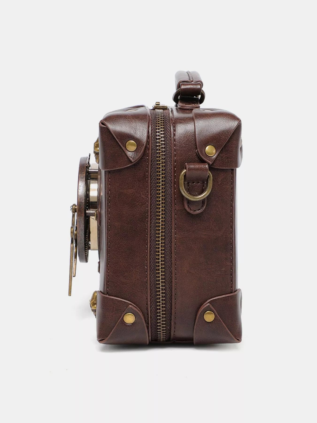 Steampunk Clockwork Design Crossbody Bag