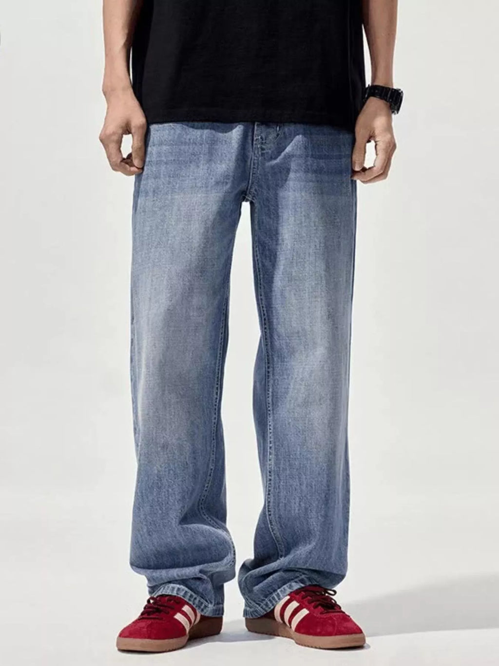 Men's Wide Leg Jeans
