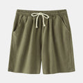 Men's Casual Drawstring Elastic Waist Shorts