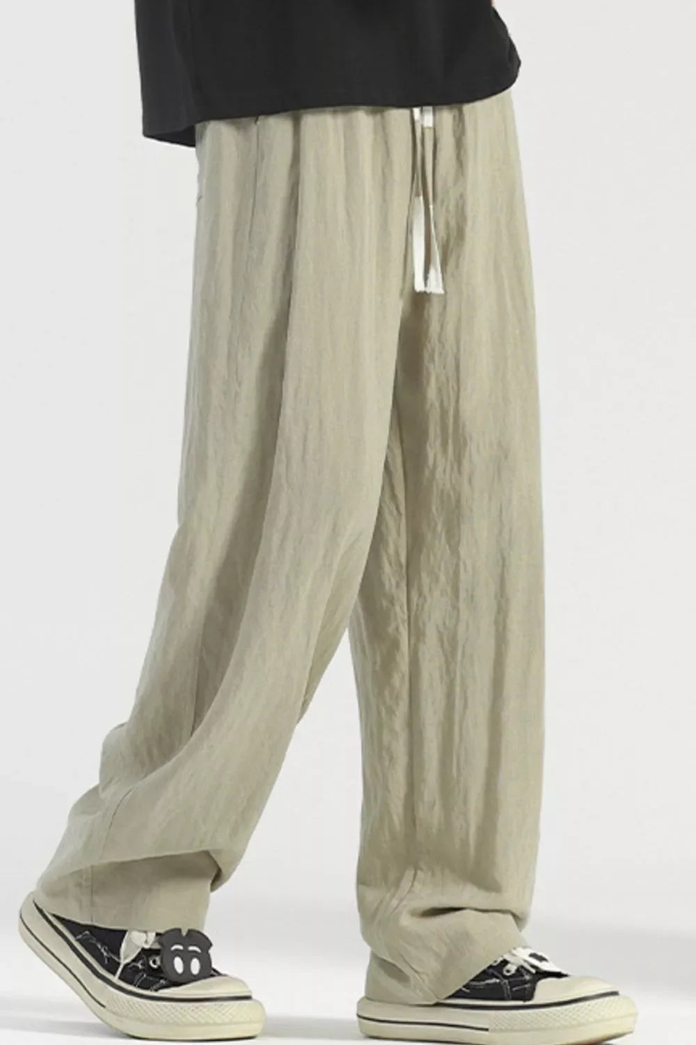 Men's Plus Size Loose Fit Drawstring Pants