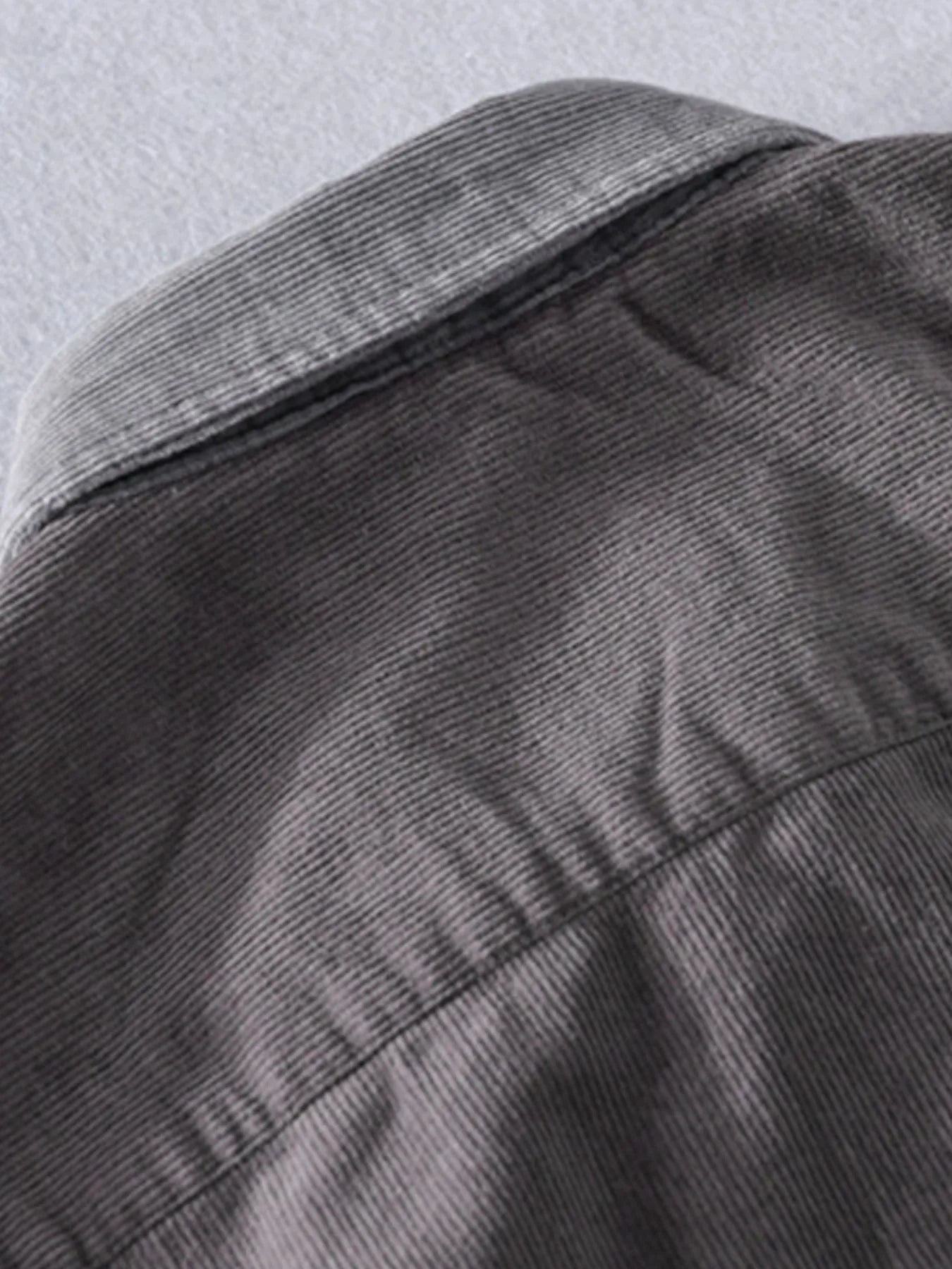 Men's Plus Size Button Up Long Sleeve Shirt