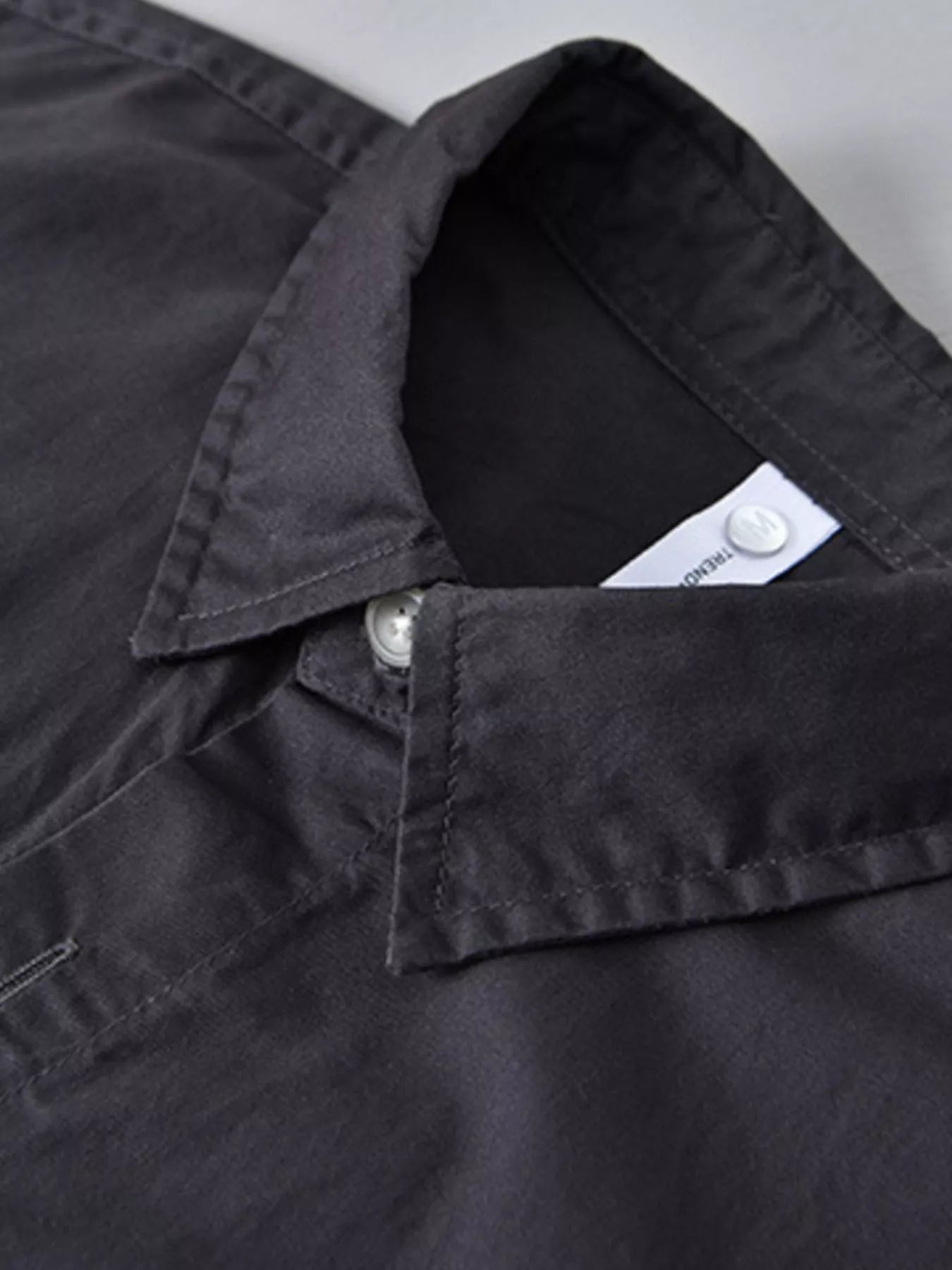 Men's Plus Size Casual Color Block Short Sleeve Shirt