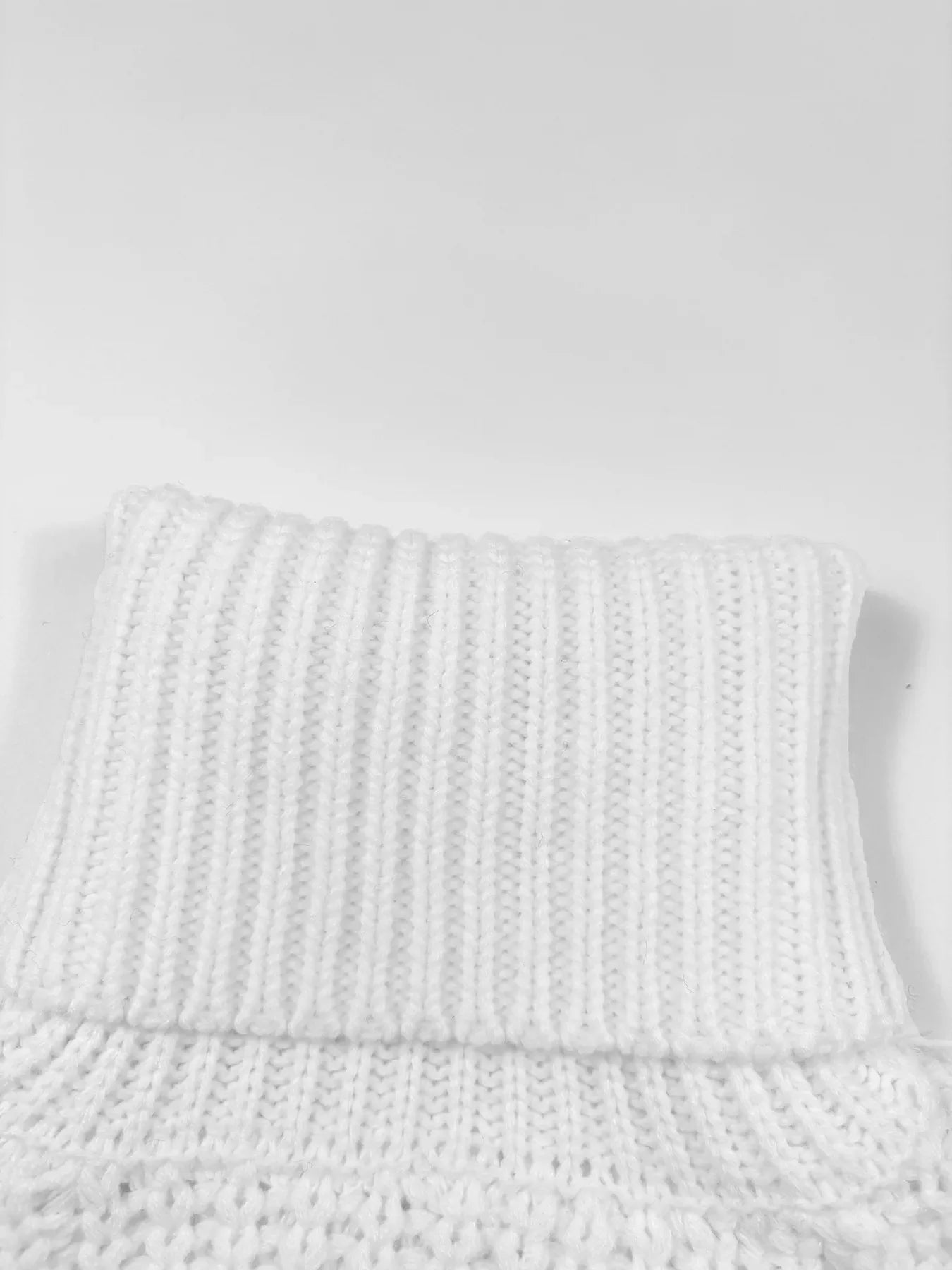 Chunky Knit Turtleneck Long Sleeve Sweater
