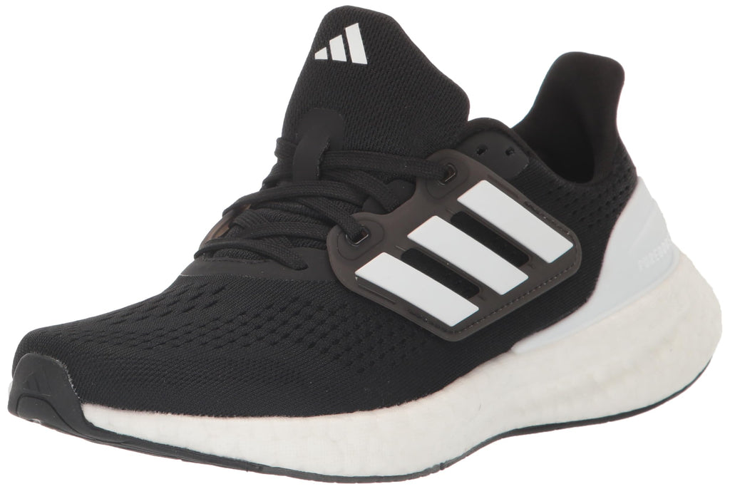 adidas Mens Pureboost 23 Sneaker Core Black/White/Carbon 6.5
