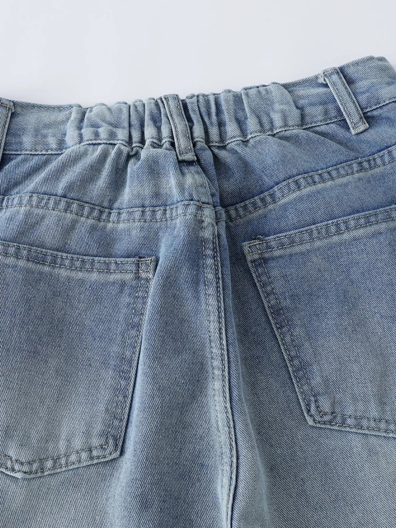 Men's High-Waist Wide Leg Relaxed Fit Jeans