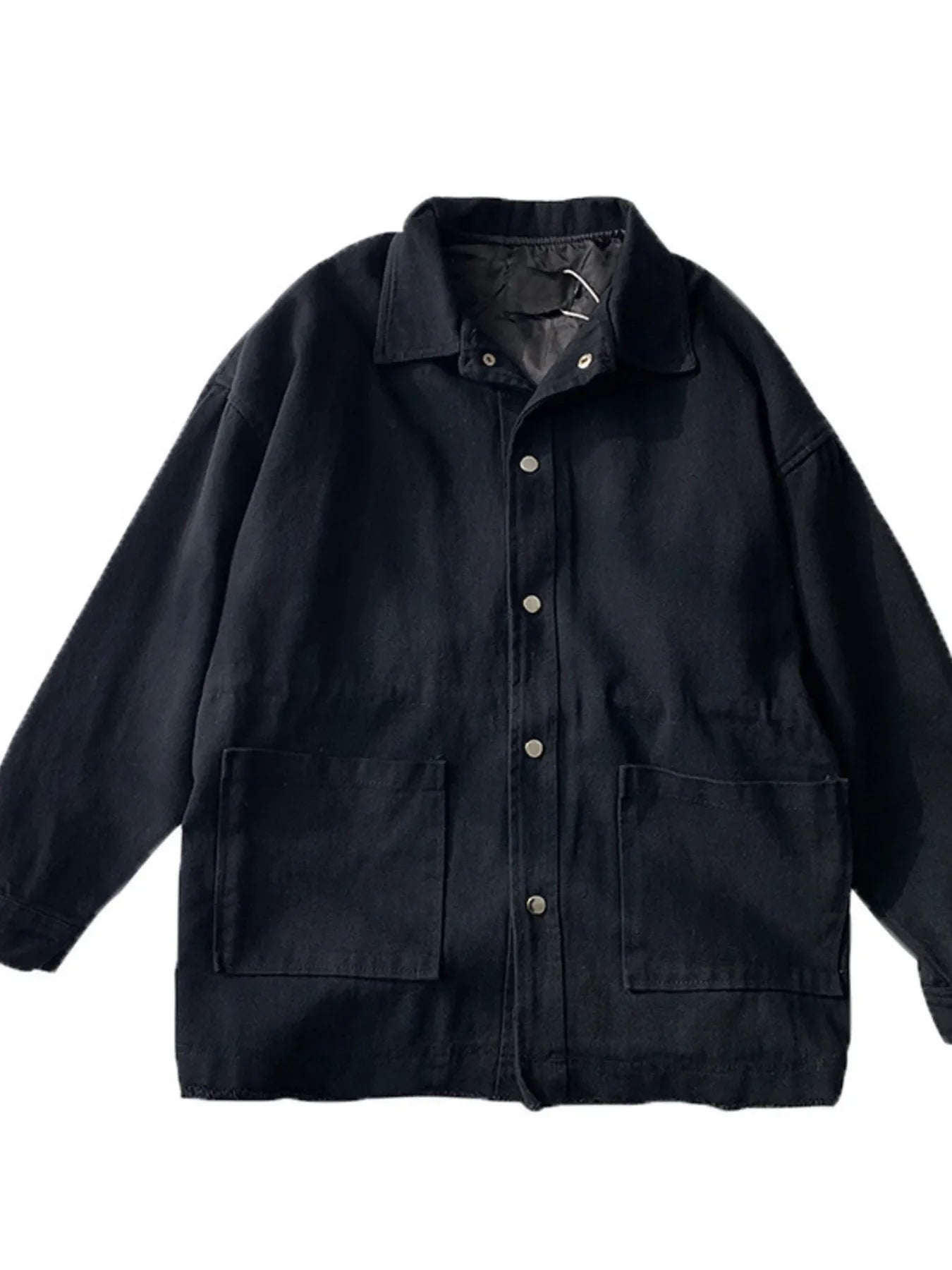 Men's Button Up Long Sleeve Jacket