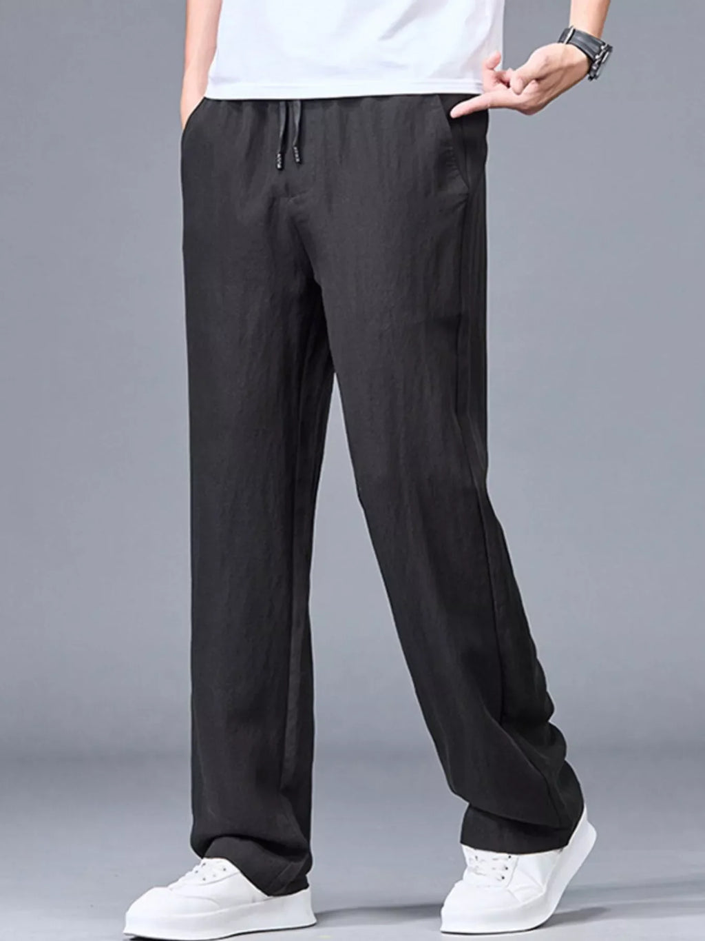 Men's Plus Size Lightweight Casual Pants