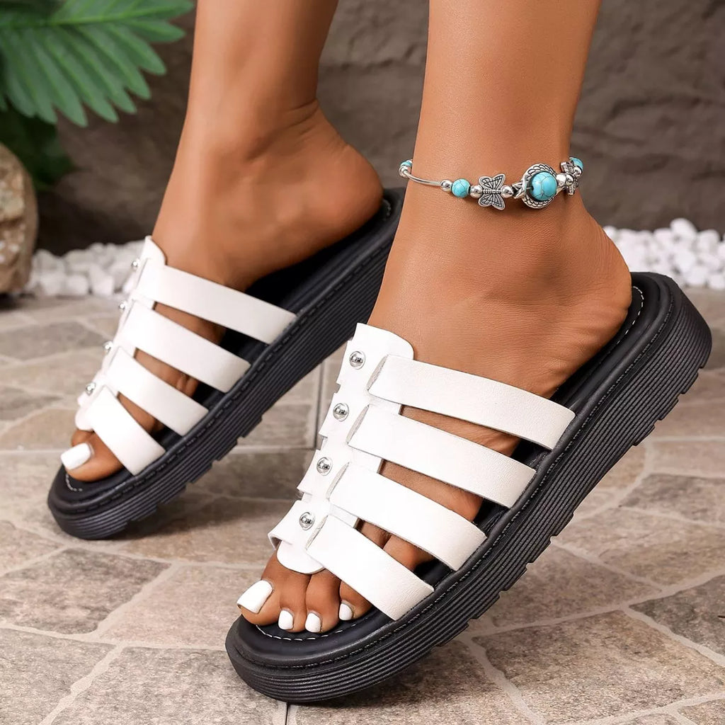 Open Toe Platform Sandals