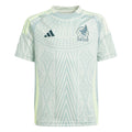 adidas Boys Mexico 2024 Away Jersey Linen Green