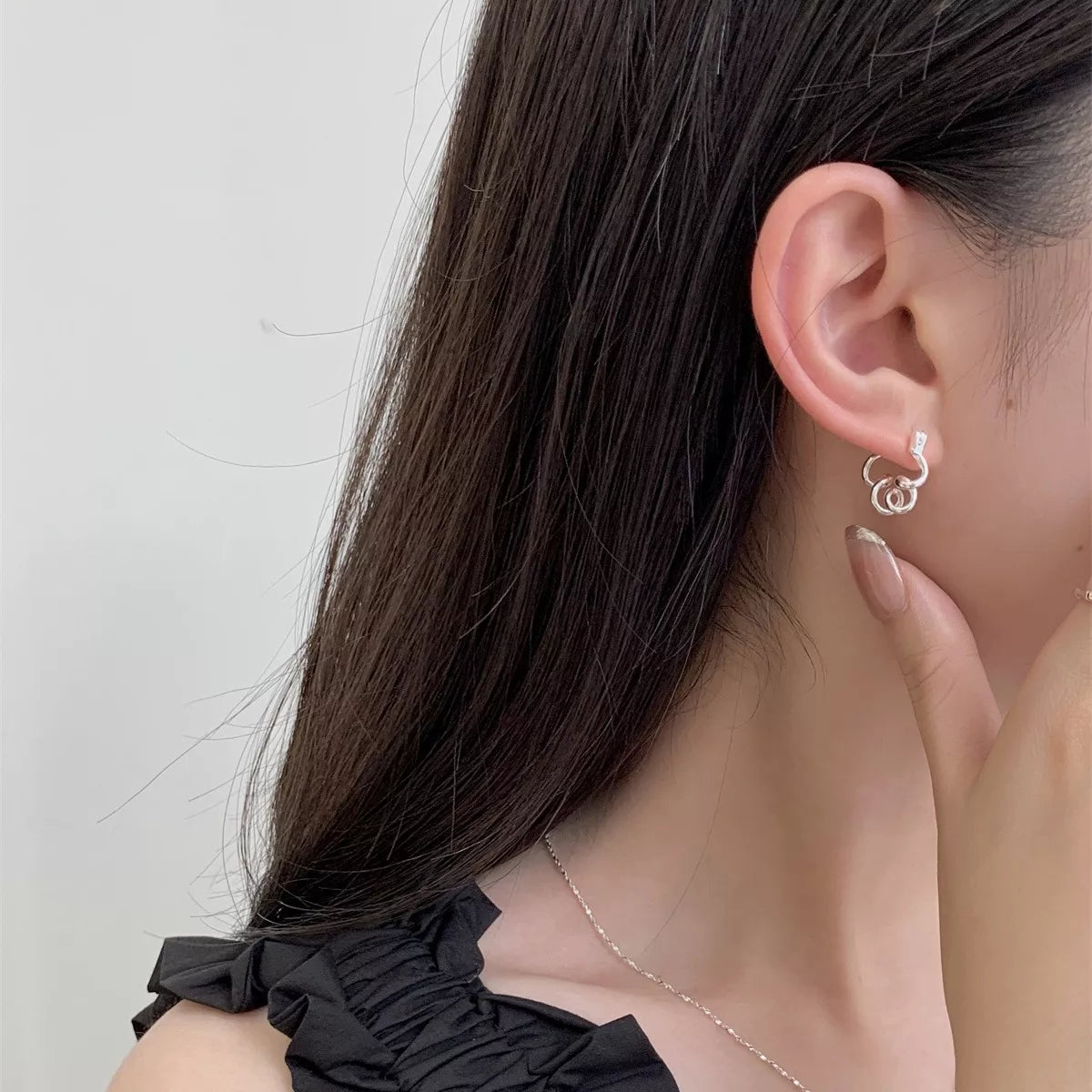 925 Sterling Silver Minimalist Earrings