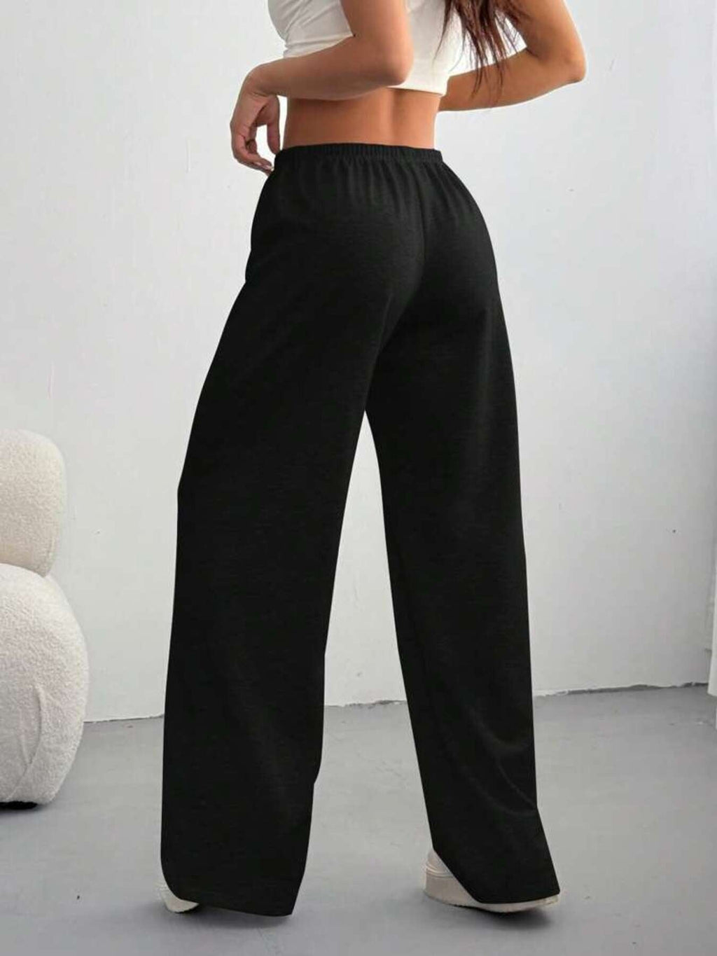 Relaxed Fit Drawstring Pants