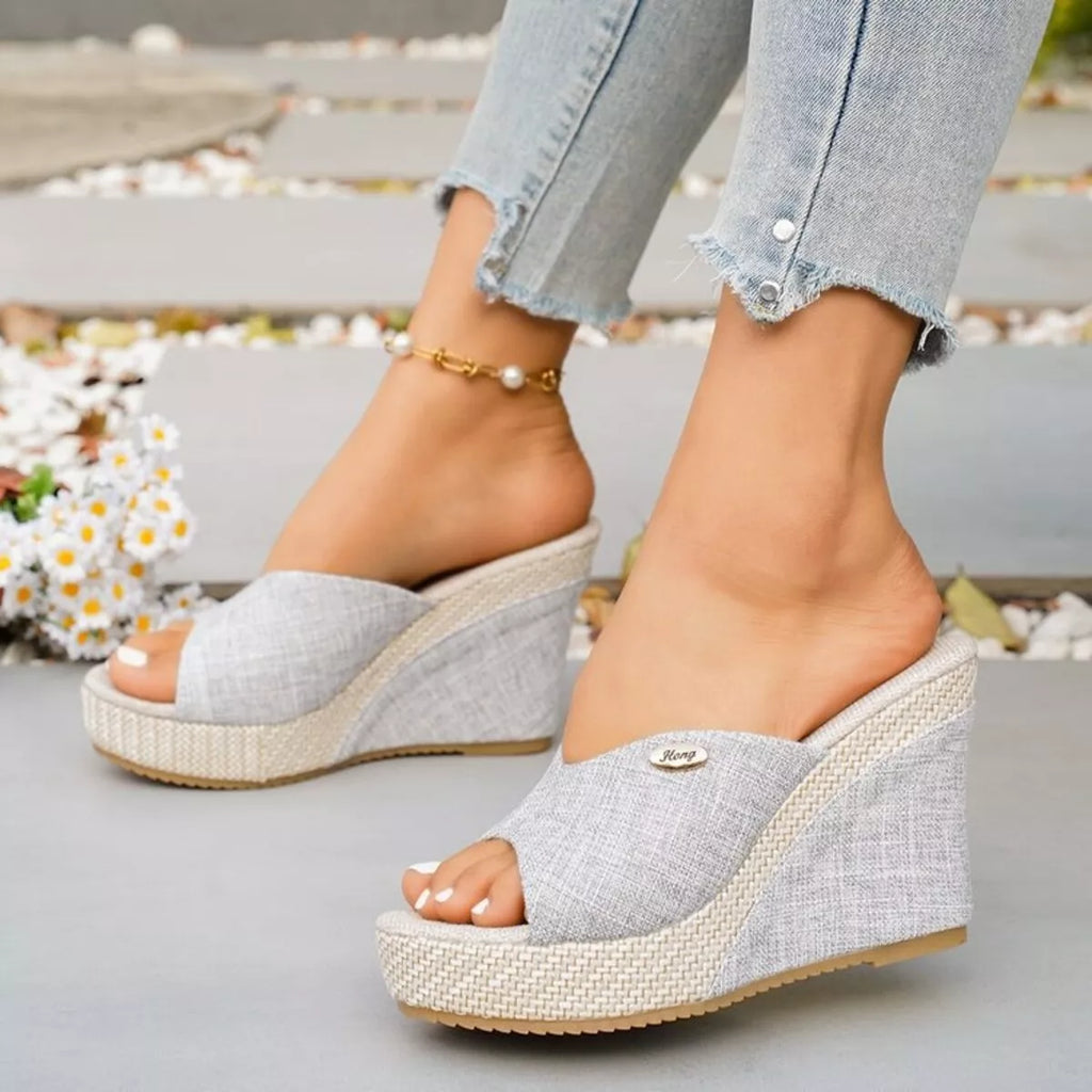 Open Toe Wedge Sandals