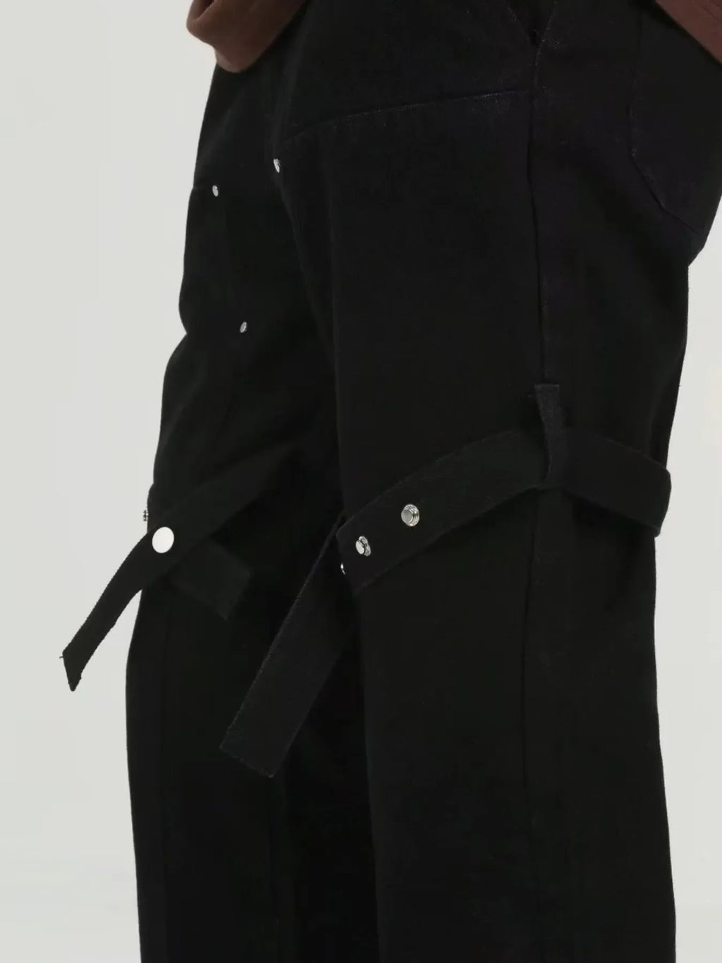 Men's Plus Size Studded Cargo Pants