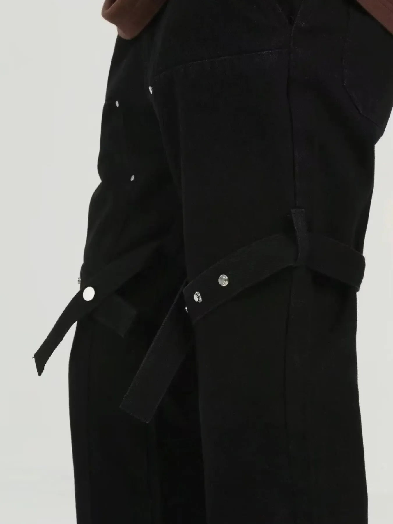 Men's Plus Size Studded Cargo Pants