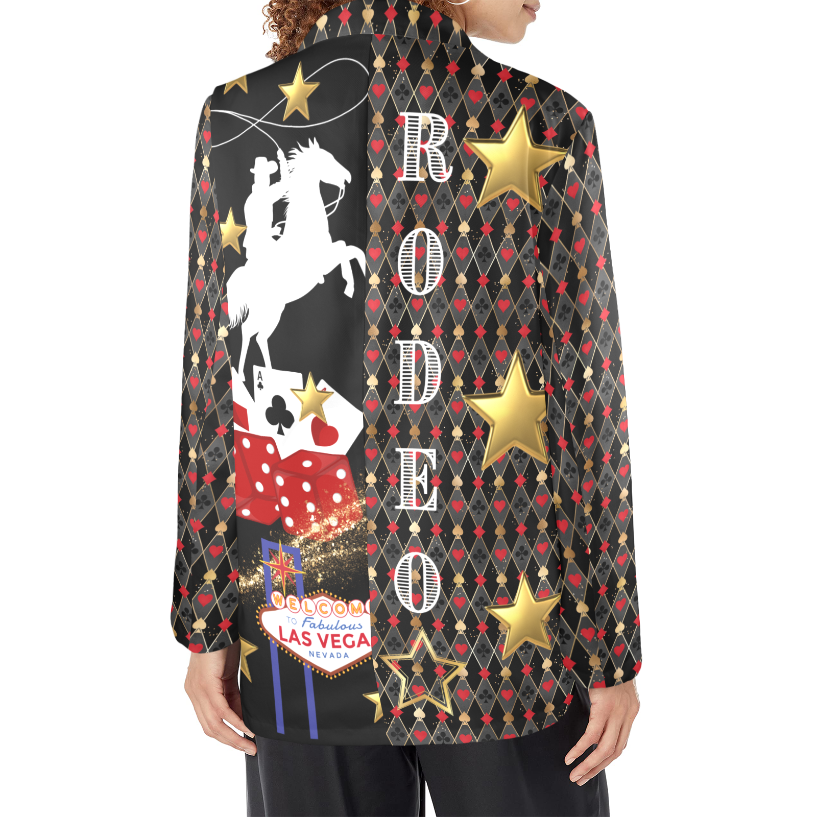 Baha Ranch Rodeo Vegas Women's Western Blazer