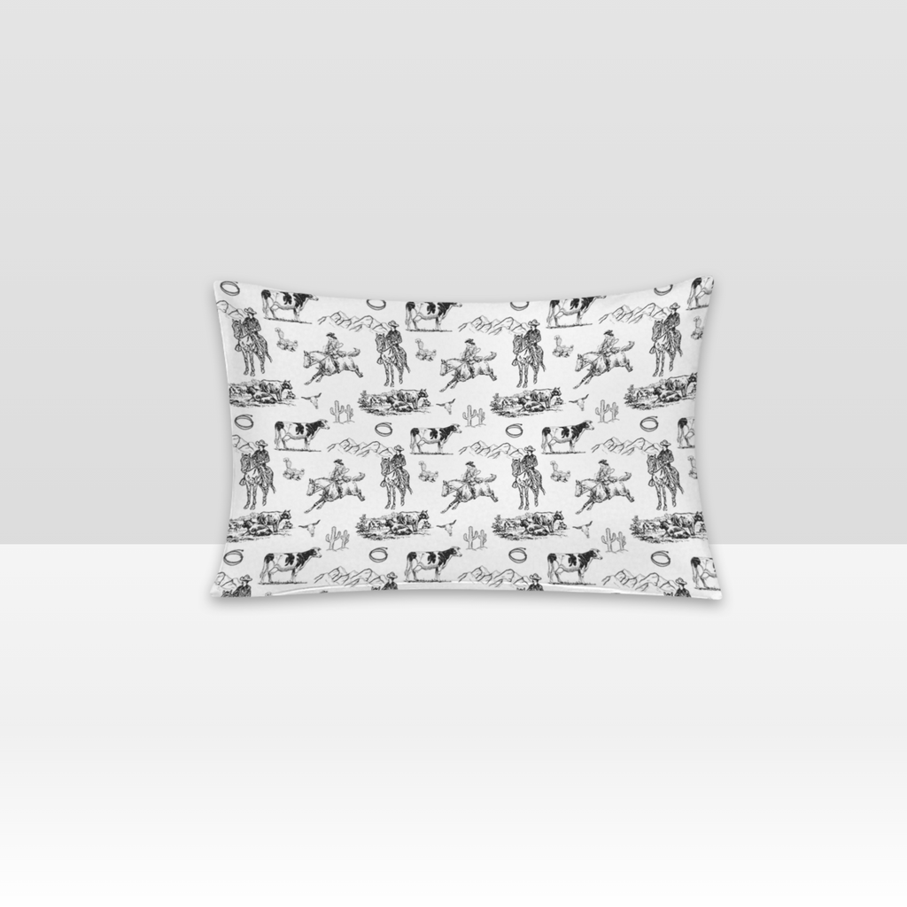 Baha Ranch Ranch Life Pillow Case White Made in America