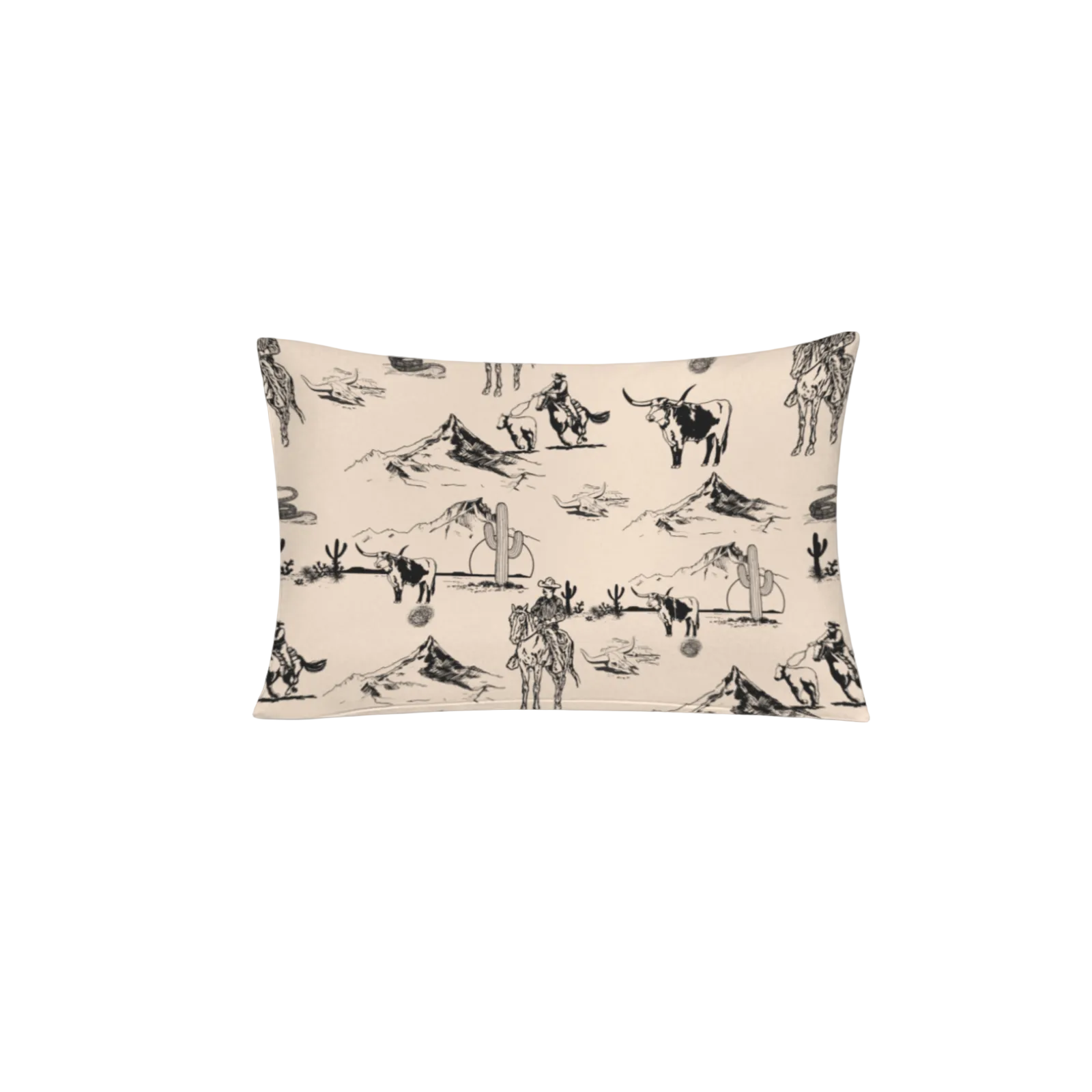 Baha Ranch Ranch Life Beige Pillowcase Made in America