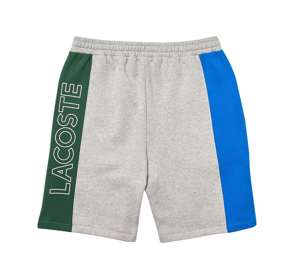Lacoste Men's Branded Cotton Fleece Blend Shorts